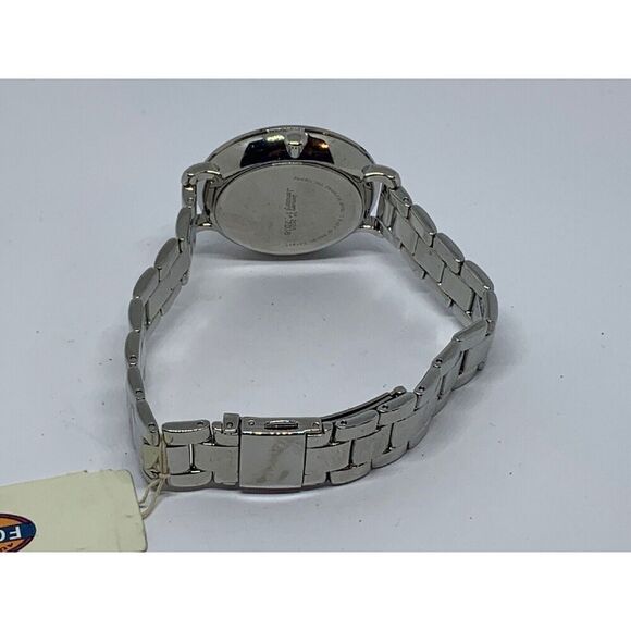 Fossil PR2107 Womens Stainless Steel Analog Silver Dial Quartz Wrist Watch GE139 - Picture 10 of 11